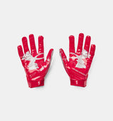 Under Armour Youth F8 Football Gloves - UA GlueGrip Sticky Feature