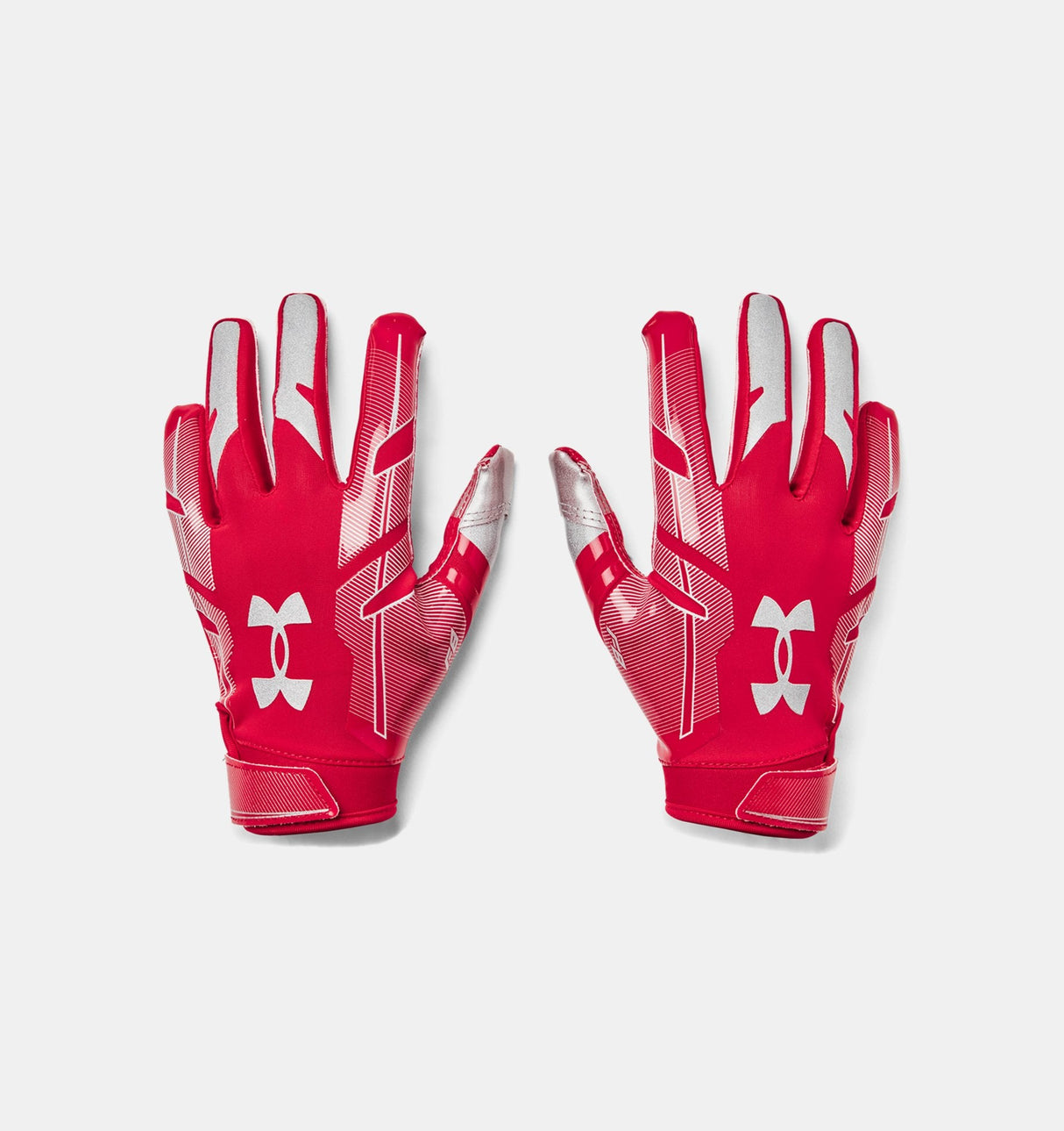 Under Armour Youth F8 Football Gloves - UA GlueGrip Sticky Feature