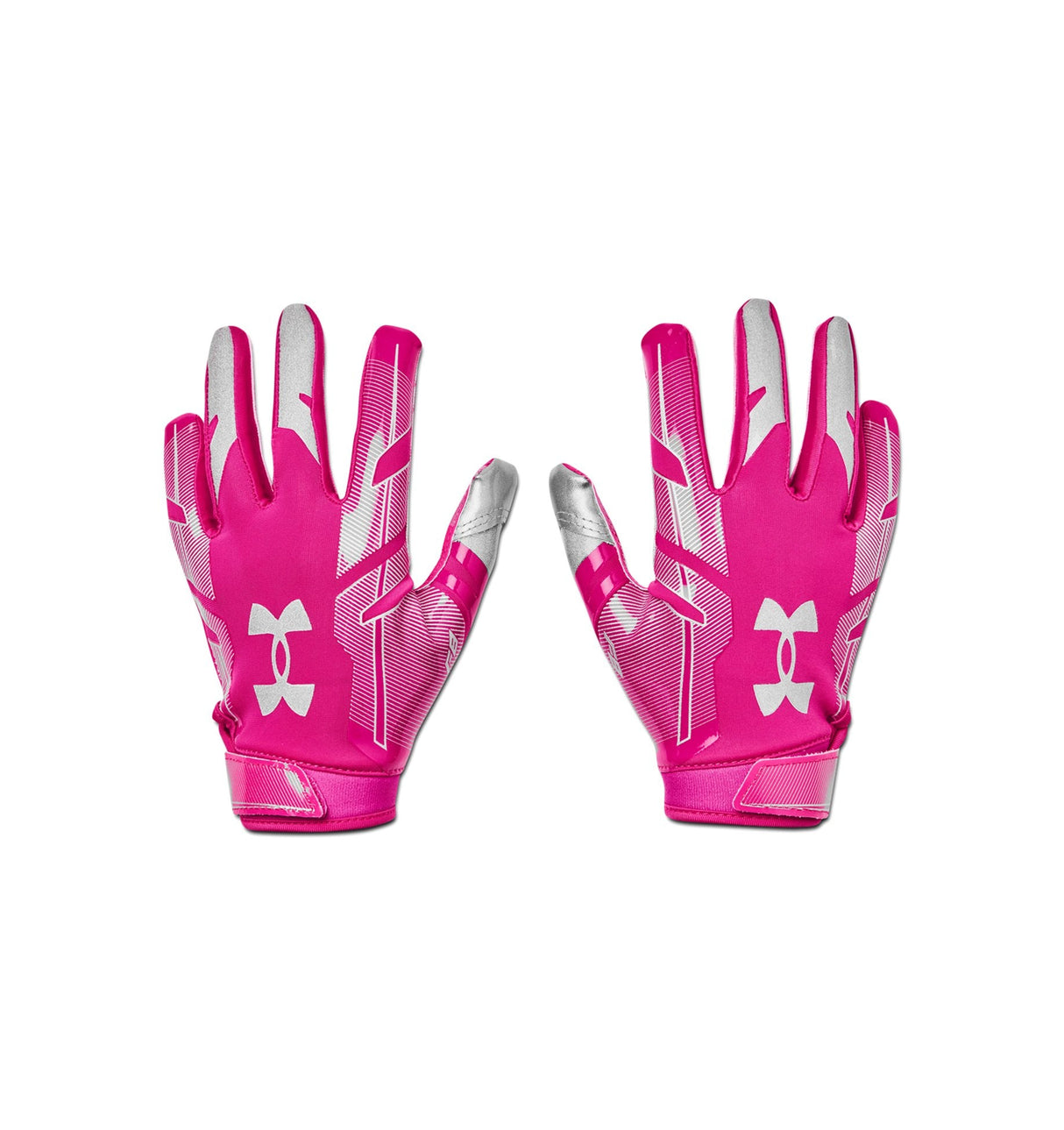 Under Armour Youth F8 Football Gloves - UA GlueGrip Sticky Feature
