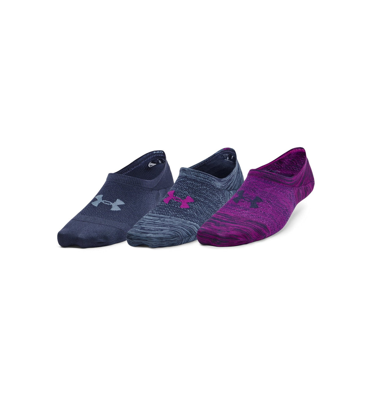 Under Armour Womens UA Breathe Lite Ultra Low Liner Socks - Breathable and Sweat-Wicking