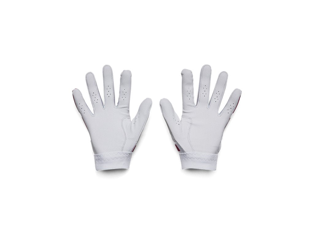 Under Armour Youth Radar Batting Gloves - Durable Synthetic Palm
