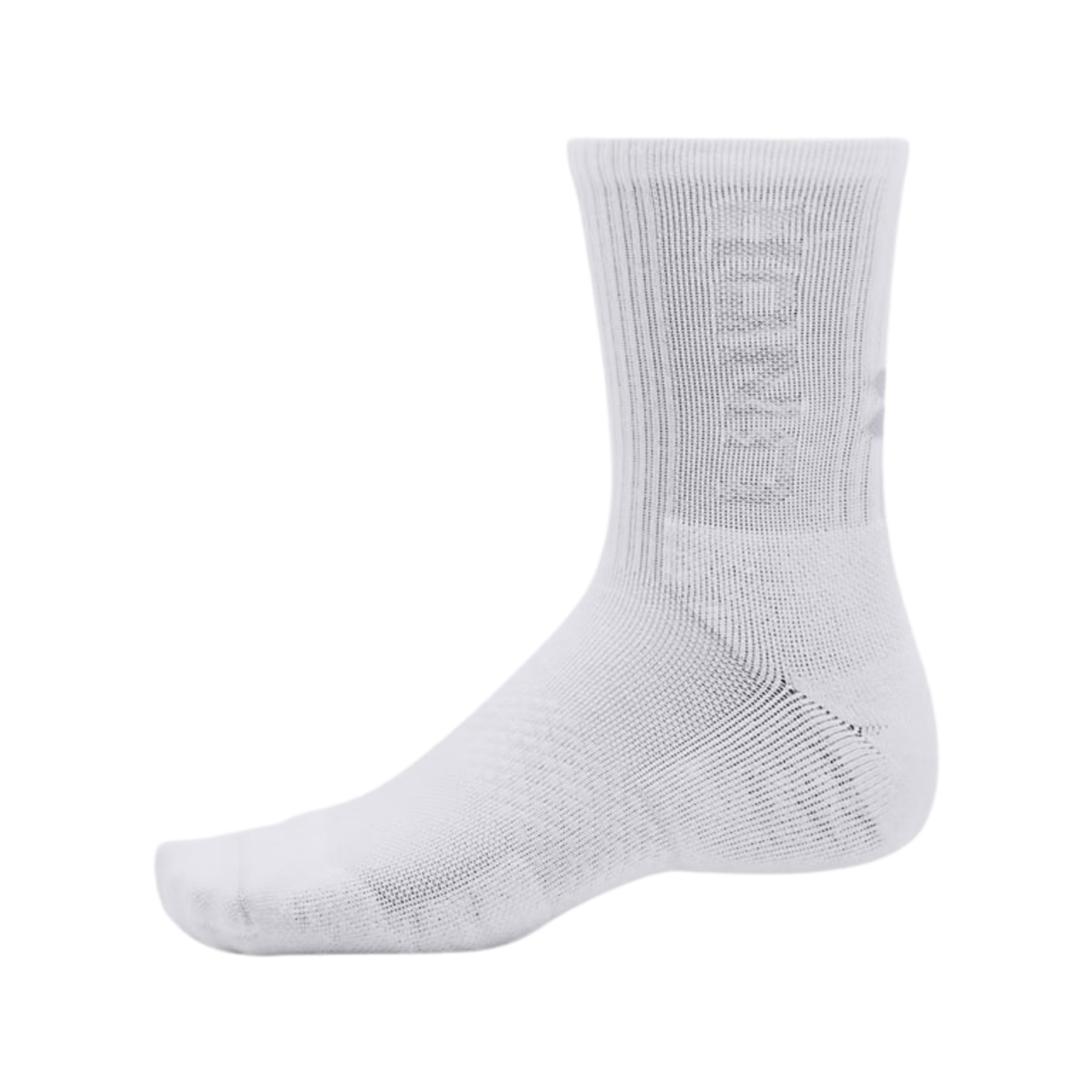 Under Armour Unisex UA 3-Maker Mid-Crew Socks - 3 Pack - Sweat-Wicking and Breathable