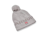 Under Armour Mens Halftime Fleece Pom Beanie Accessories - Sweat Wicking