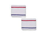 Under Armour Unisex UA Striped Performance Terry Wristbands Accessories - Sweat Wicking