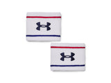 Under Armour Unisex UA Striped Performance Terry Wristbands Accessories - Sweat Wicking