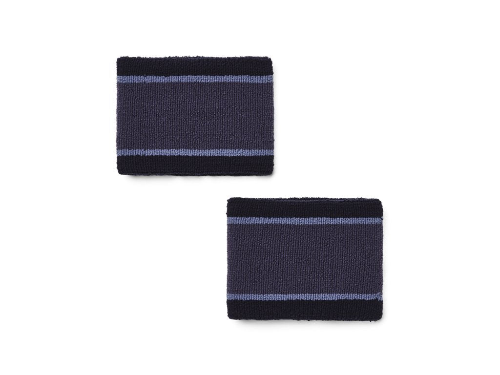Under Armour Unisex UA Striped Performance Terry Wristbands Accessories - Sweat Wicking