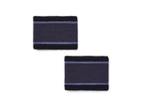 Under Armour Unisex UA Striped Performance Terry Wristbands Accessories - Sweat Wicking