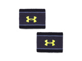 Under Armour Unisex UA Striped Performance Terry Wristbands Accessories - Sweat Wicking