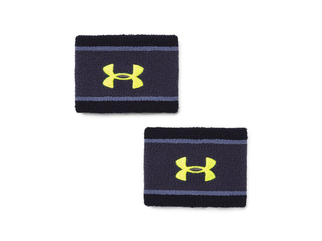 Under Armour Unisex UA Striped Performance Terry Wristbands Accessories - Sweat Wicking