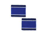 Under Armour Unisex UA Striped Performance Terry Wristbands Accessories - Sweat Wicking