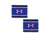 Under Armour Unisex UA Striped Performance Terry Wristbands Accessories - Sweat Wicking