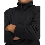 Under Armour Boys Armour Fleece Quarter Zip - Breathable and Stretchy