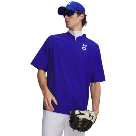Under Armour Mens Utility Short Sleeve Cage Jacket - Water Repellent Apparel