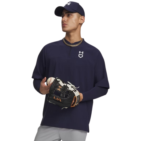 Under Armour Mens Utility Short Sleeve Cage Jacket - Water Repellent Apparel