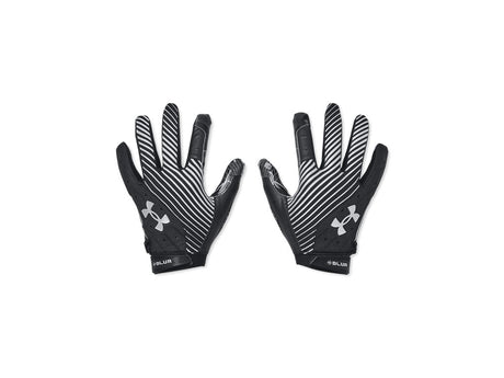 Under Armour Mens UA Blur Football Gloves - Super-Sticky Silicone Grip