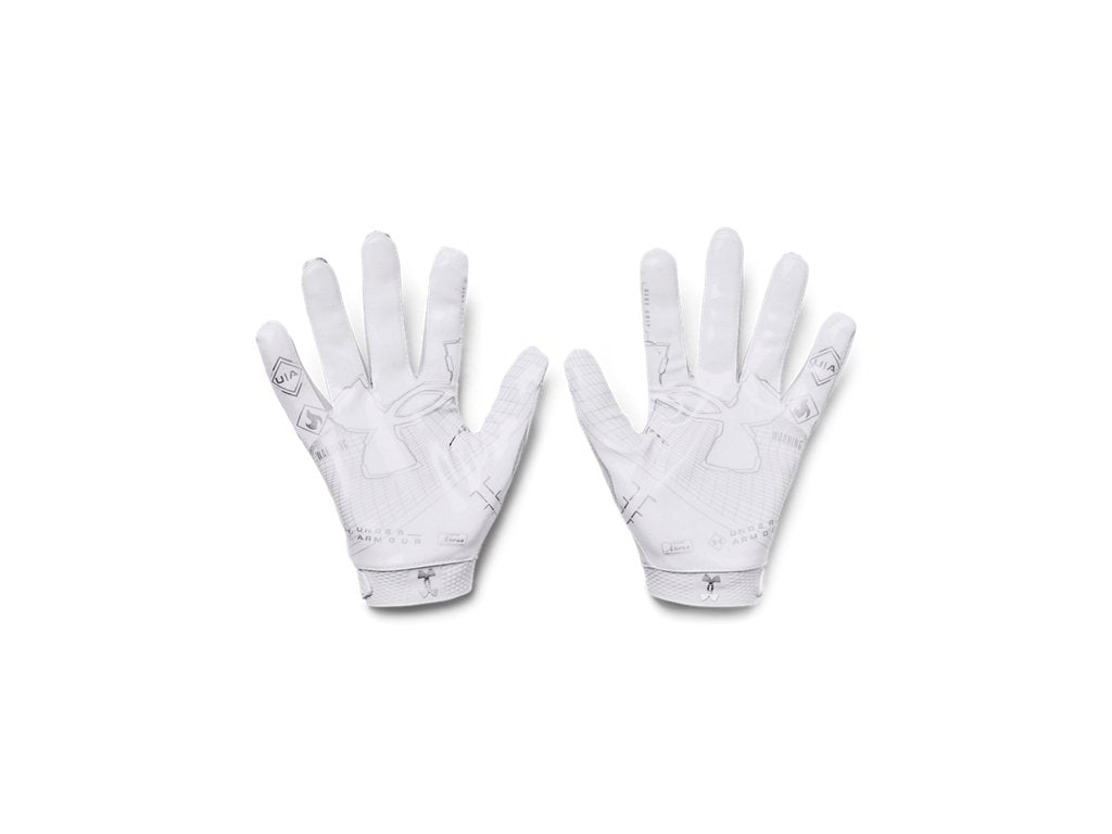 Under Armour Mens UA Blur Football Gloves - Super-Sticky Silicone Grip