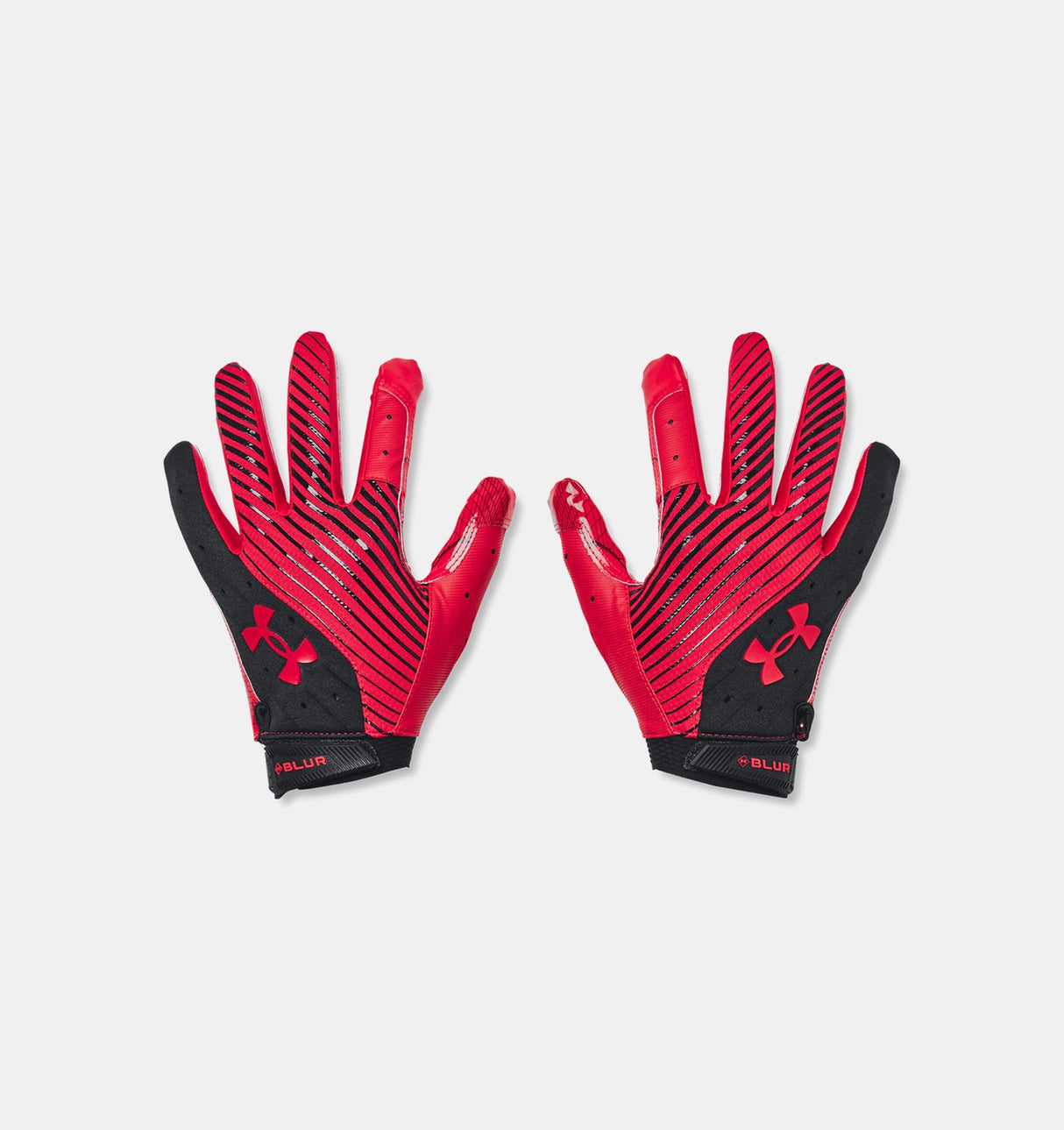 Under Armour Mens UA Blur Football Gloves - Super-Sticky Silicone Grip