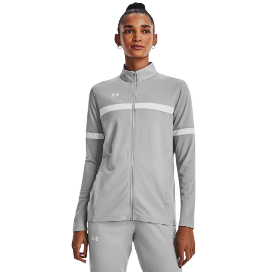 Under Armour Team Knit Womens Warm Up Full Zip Jacket