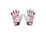 Under Armour Mens UA Yard 9 Stars & Stripes Batting Gloves - Premium Embossed Leather Palm