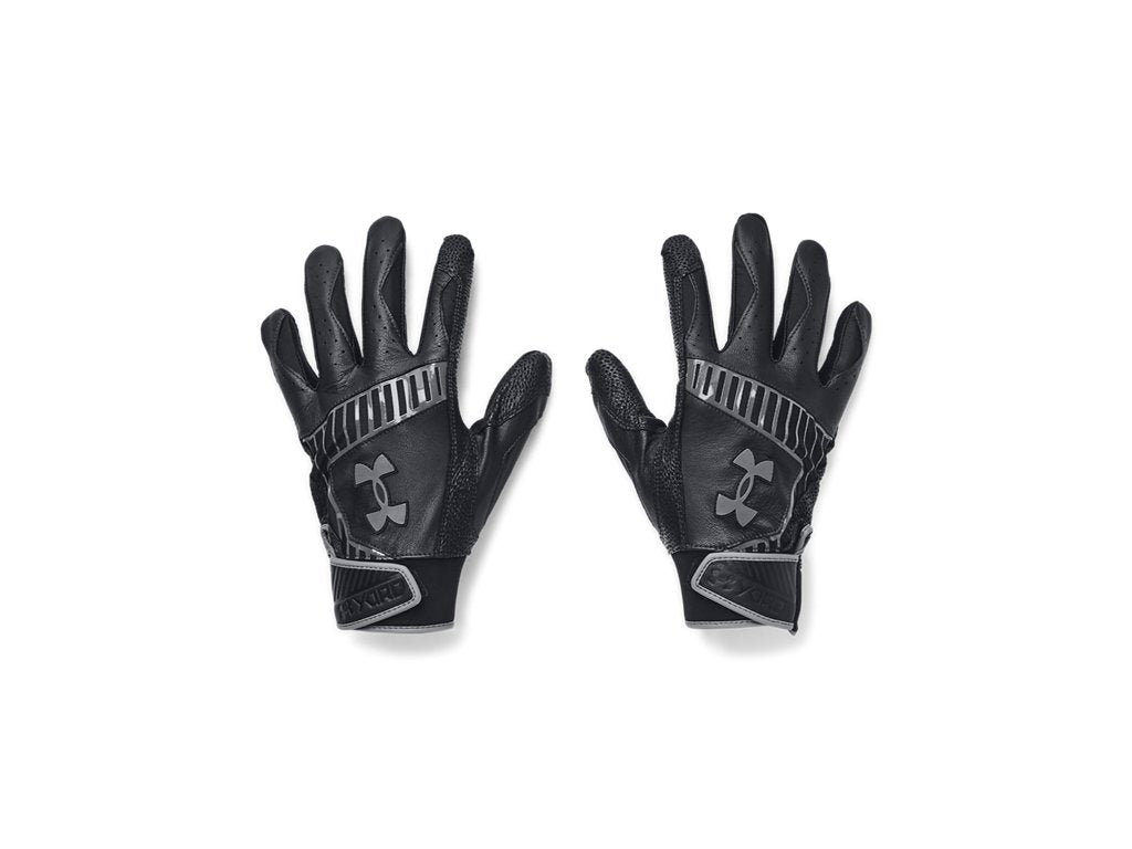Under Armour Men's UA Yard 9 Batting Gloves Accessories - Premium Embossed Leather Palm
