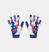 Under Armour Mens Clean Up Batting Gloves - HeatGear Fabric