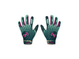 Under Armour Mens Clean Up Batting Gloves - HeatGear Fabric