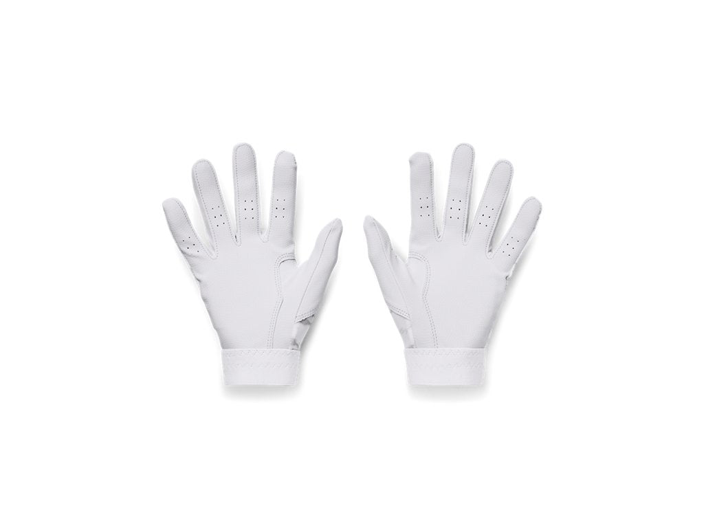 Under Armour Boys Clean Up Batting Gloves - HeatGear Fabric