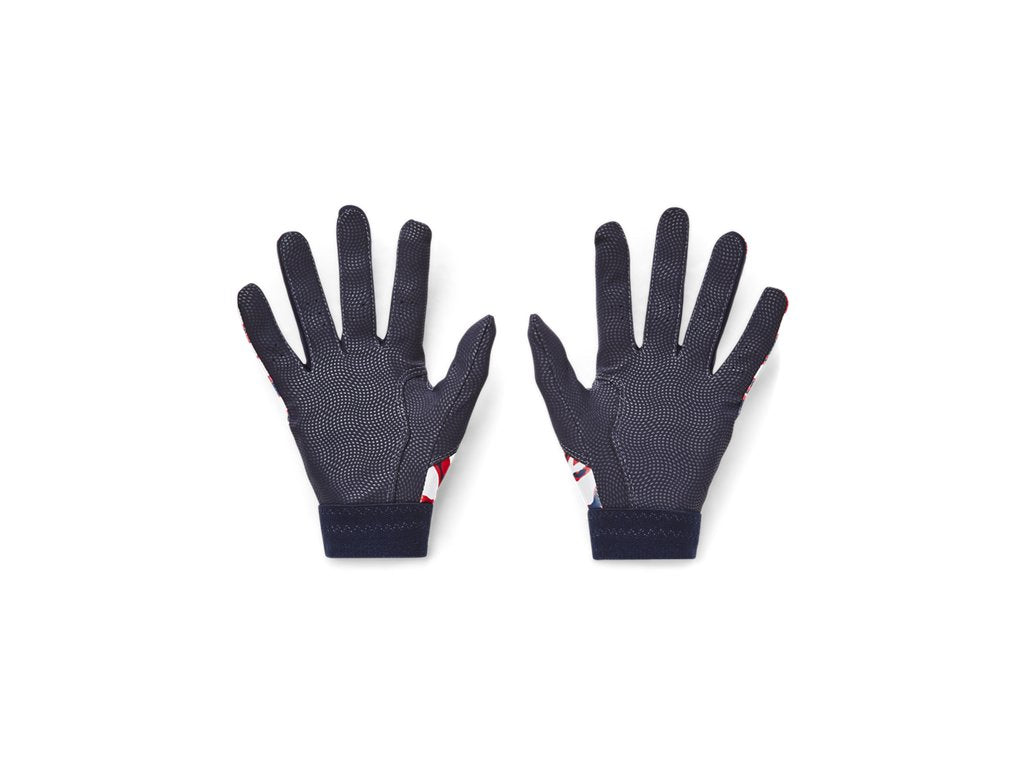 Under Armour Boys Clean Up Batting Gloves - HeatGear Fabric