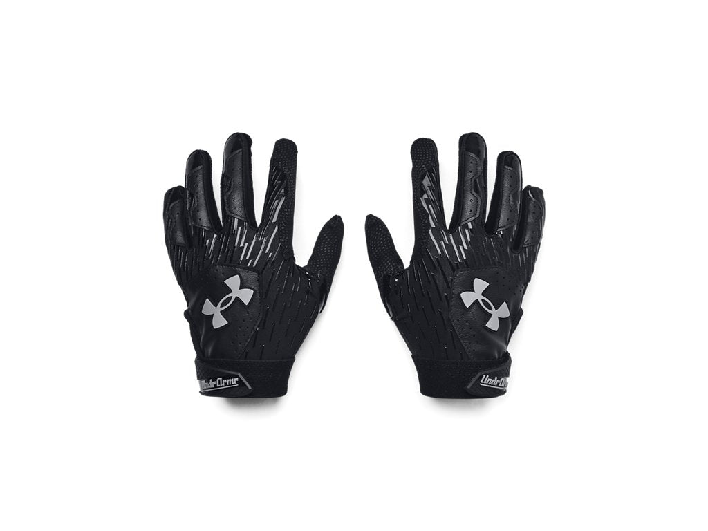 Under Armour Boys T-Ball Clean Up Batting Gloves - HeatGear Fabric