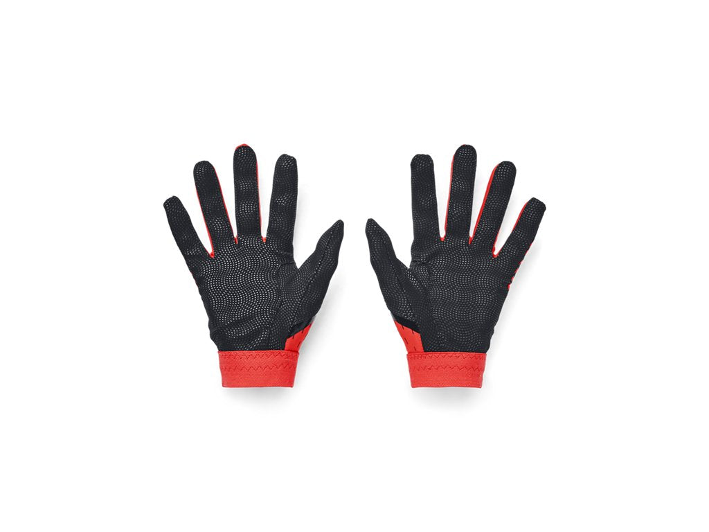 Under Armour Boys Clean Up Batting Gloves Accessories - HeatGear Fabric