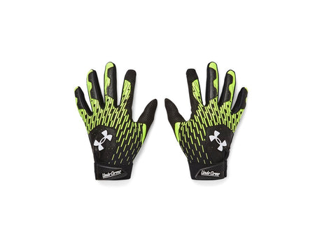 Under Armour Boys Clean Up Batting Gloves Accessories - HeatGear Fabric