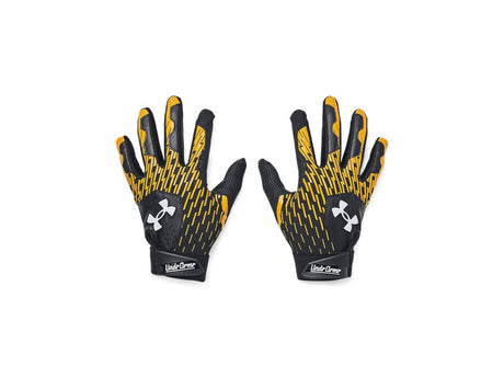 Under Armour Boys Clean Up Batting Gloves Accessories - HeatGear Fabric