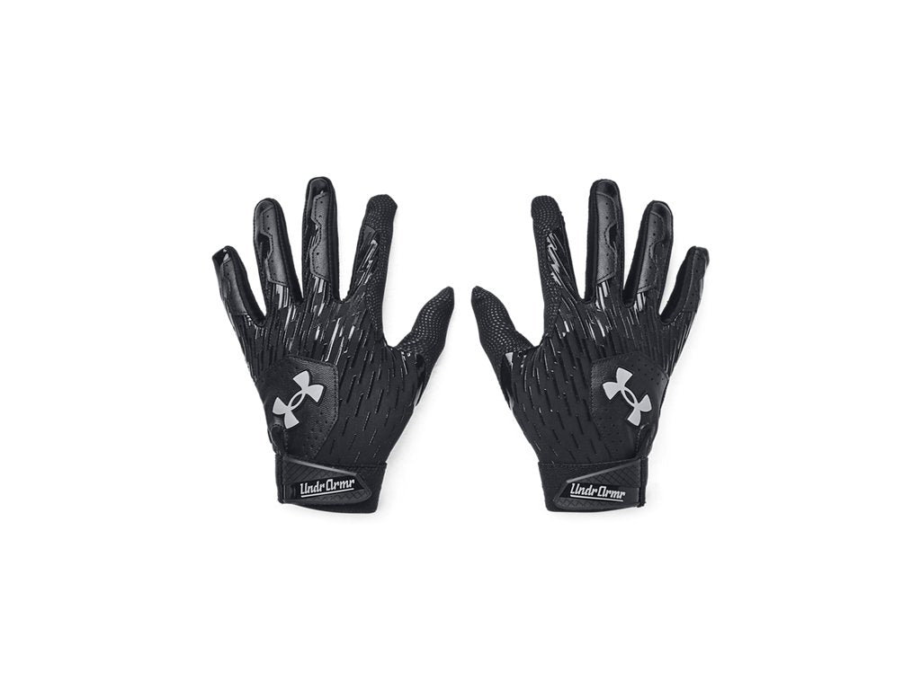 Under Armour Boys Clean Up Batting Gloves Accessories - HeatGear Fabric