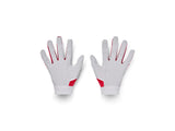 Under Armour Boys Clean Up Batting Gloves Accessories - HeatGear Fabric
