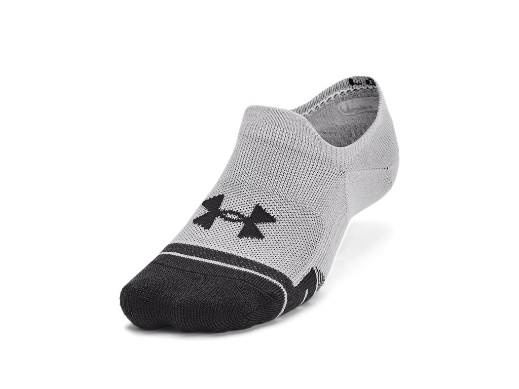 Under Armour Unisex UA Performance Tech Ultra Low Tab Socks 3-Pack - Built-In Arch Support