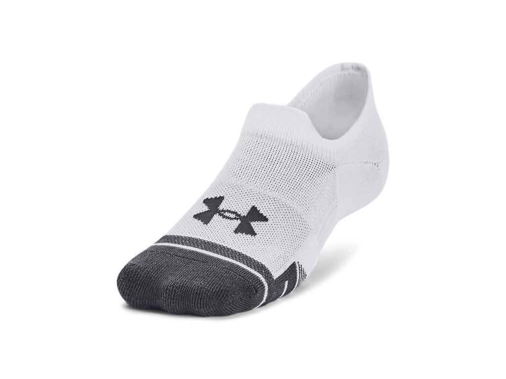Under Armour Unisex UA Performance Tech Ultra Low Tab Socks 3-Pack - Built-In Arch Support