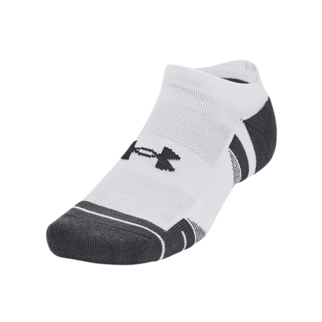Under Armour Unisex UA Performance Tech No Show Socks - 3-Pack - Durable and Sweat-Wicking
