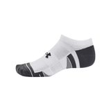 Under Armour Unisex UA Performance Tech No Show Socks - 3-Pack - Durable and Sweat-Wicking