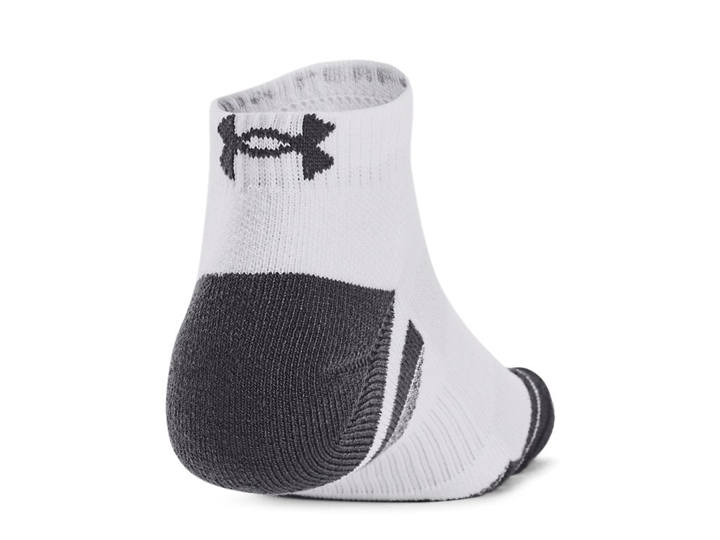 Under Armour Unisex UA Performance Tech Low Cut Socks - 3 Pack, Sweat-Wicking Accessories