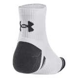 Under Armour Unisex UA Performance Tech Quarter Socks 3-Pack - Sweat Wicking Accessories