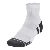 Under Armour Unisex UA Performance Tech Quarter Socks 3-Pack - Sweat Wicking Accessories
