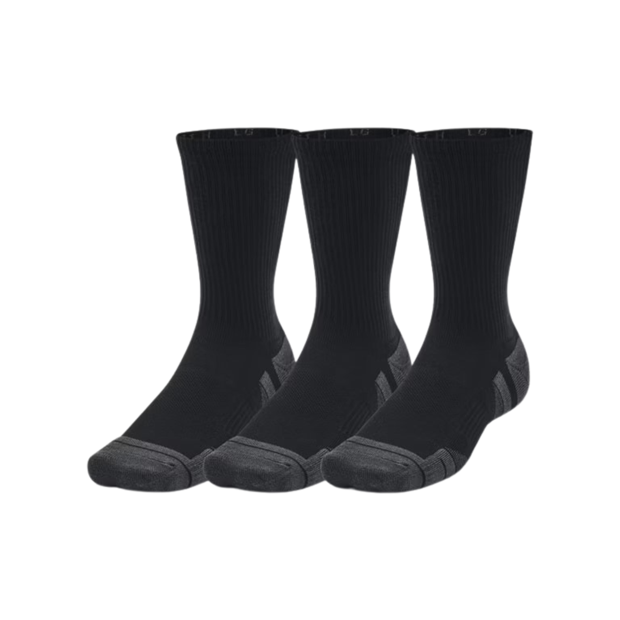 Under Armour Unisex Performance Tech Crew Socks Accessories - 3-Pack with Arch Support