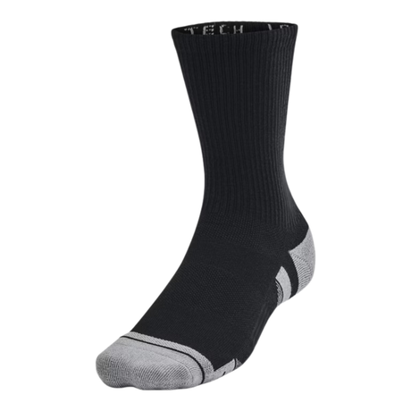 Under Armour Unisex Performance Tech Crew Socks Accessories - 3-Pack with Arch Support