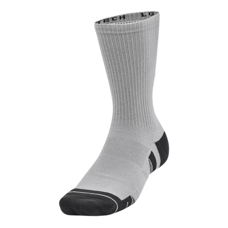 Under Armour Unisex Performance Tech Crew Socks Accessories - 3-Pack with Arch Support