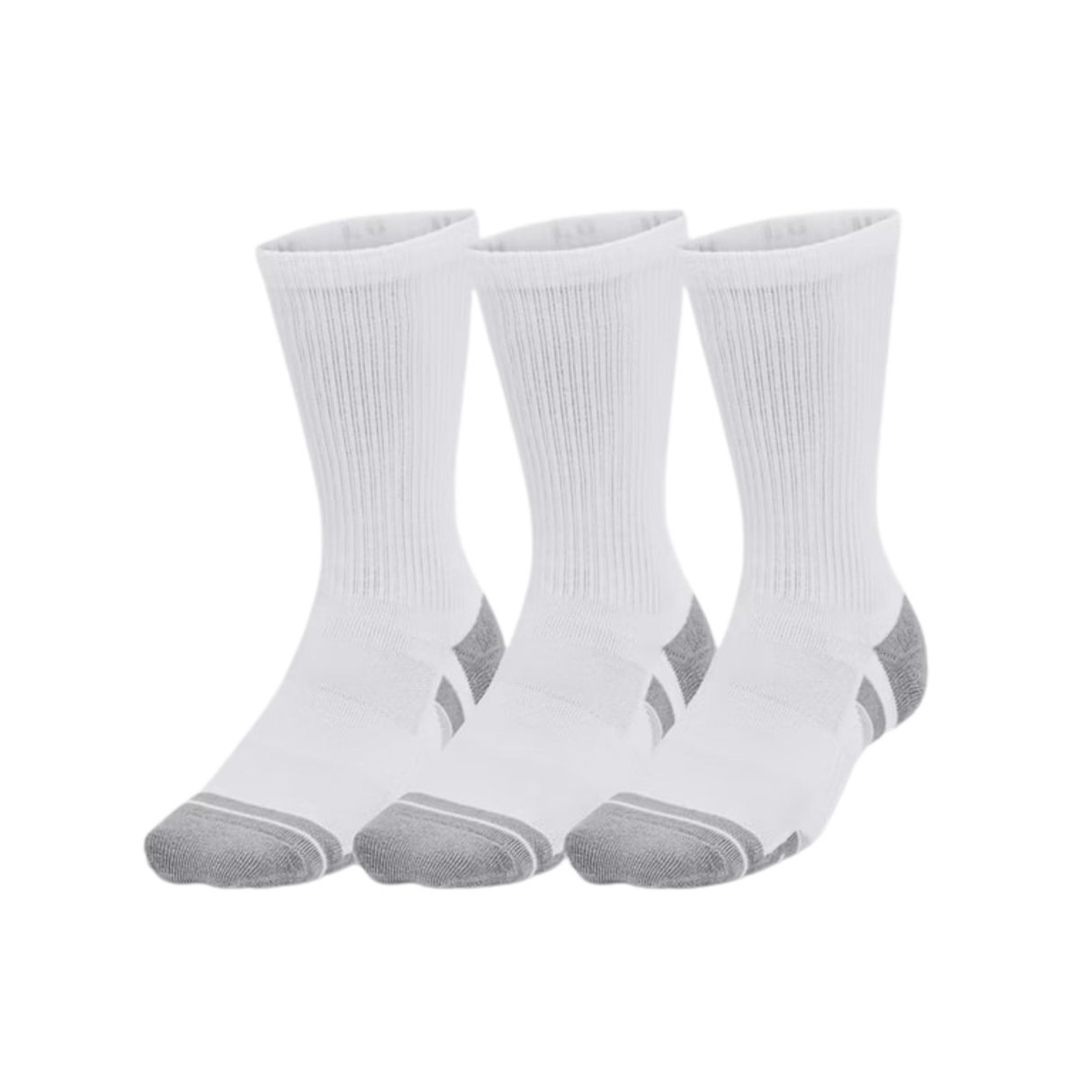 Under Armour Unisex Performance Tech Crew Socks Accessories - 3-Pack with Arch Support
