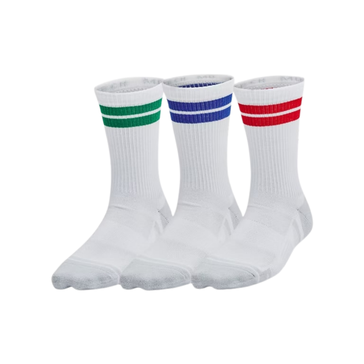 Under Armour Youth Performance Tech Crew Socks - Sweat Wicking
