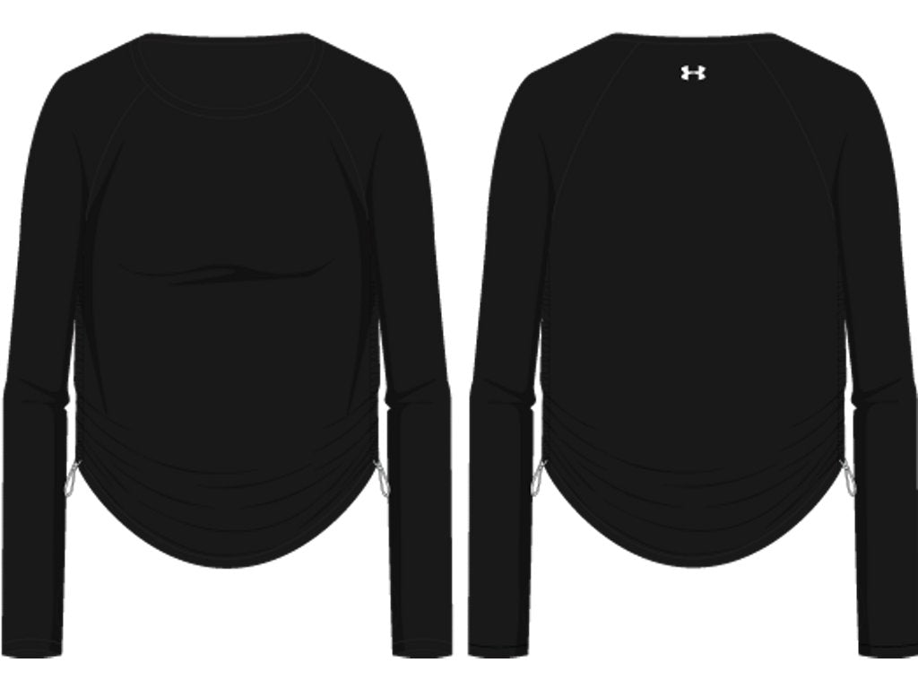 Under Armour Womens UA Motion Longline Long Sleeve - Breathable and Sweat-Wicking