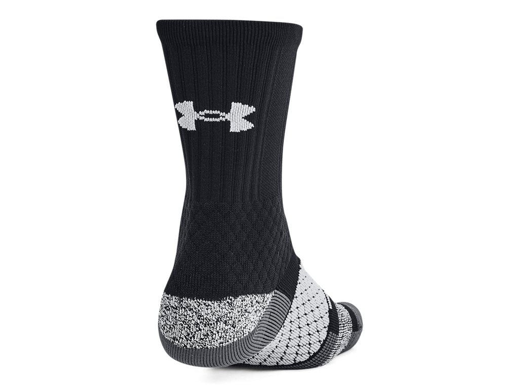 Under Armour Unisex Playmaker Team Crew Socks - Sweat-Activated Grip