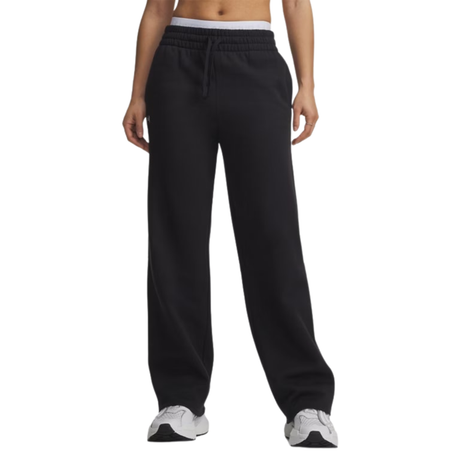 Under Armour Womens Rival Fleece Straight Leg Pants - Ultra-Soft Cotton-Blend Fleece