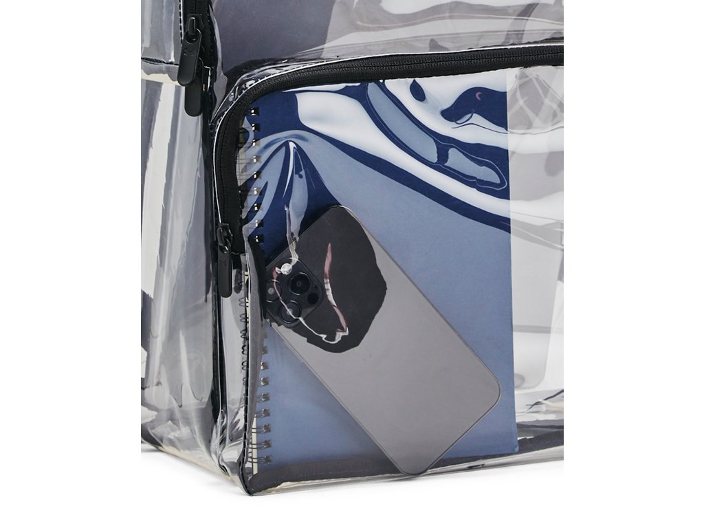 Under Armour Unisex Essential Clear Backpack - Water-Repellent with Laptop Sleeve